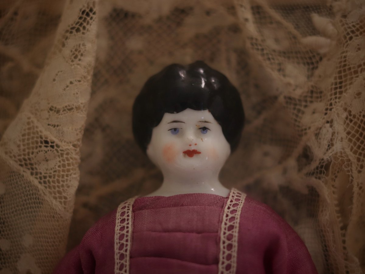 画像2: China Head Doll //8.6in (2)