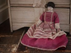 画像1: China Head Doll //8.6in (1)