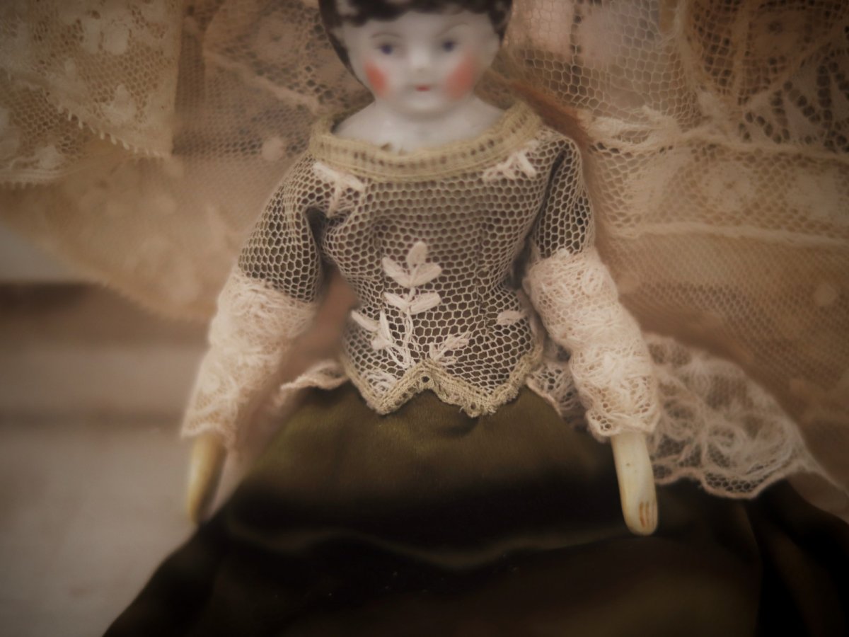 画像3: China Head Doll //6.4in (3)