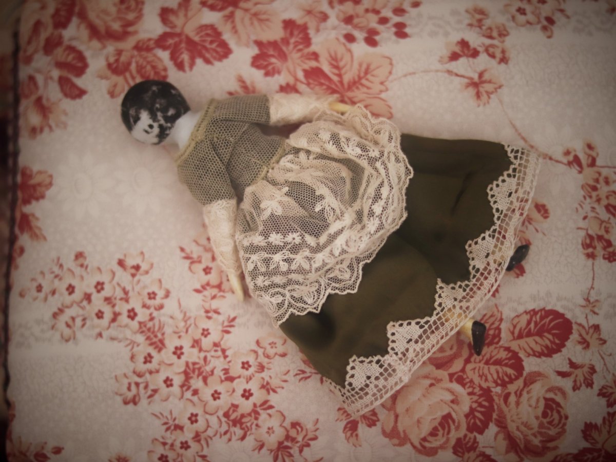 画像12: China Head Doll //6.4in (12)