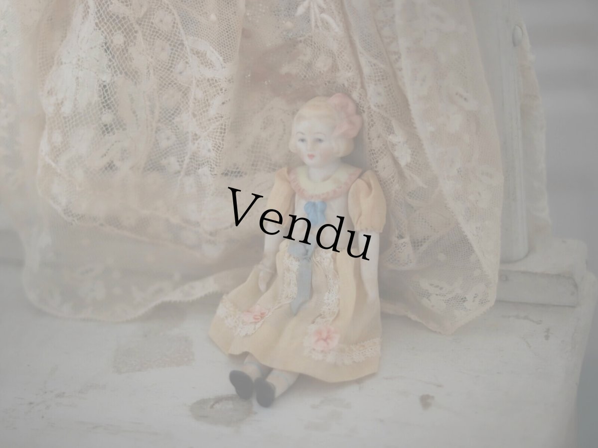 画像1: China Head Doll //5.1in (1)