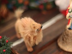 画像7: Wagner Handwork  小さな動物たちシリーズ/赤いリボンのクリスマスオーナメント / Wagner Künstlerschutz (7)