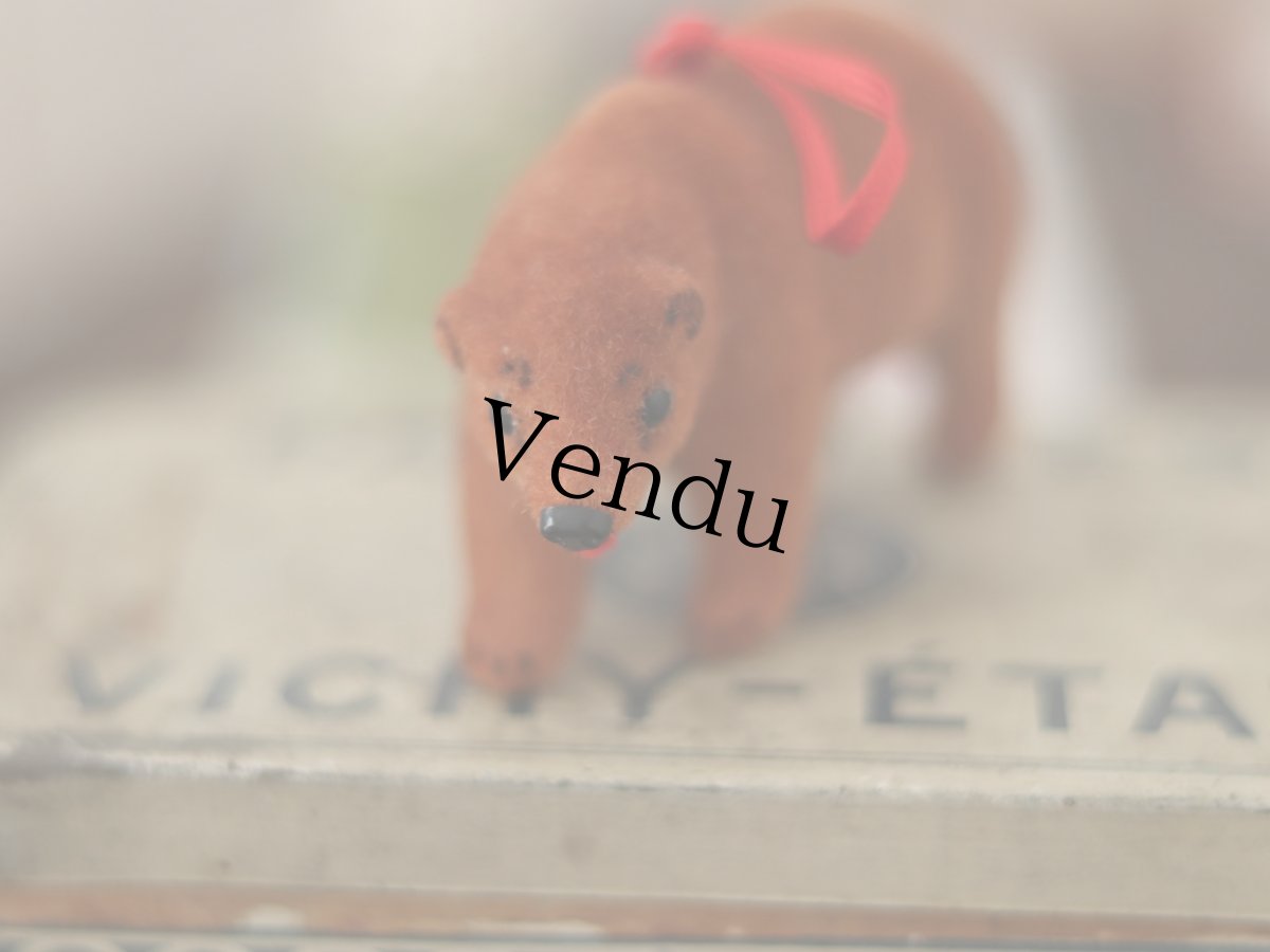 画像25: Wagner Handwork  小さな動物たちシリーズ/赤いリボンのクリスマスオーナメント / Wagner Künstlerschutz (25)