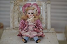 画像2: Kestner all bisque // Sleep eyes // Blue socks //7.5in (2)