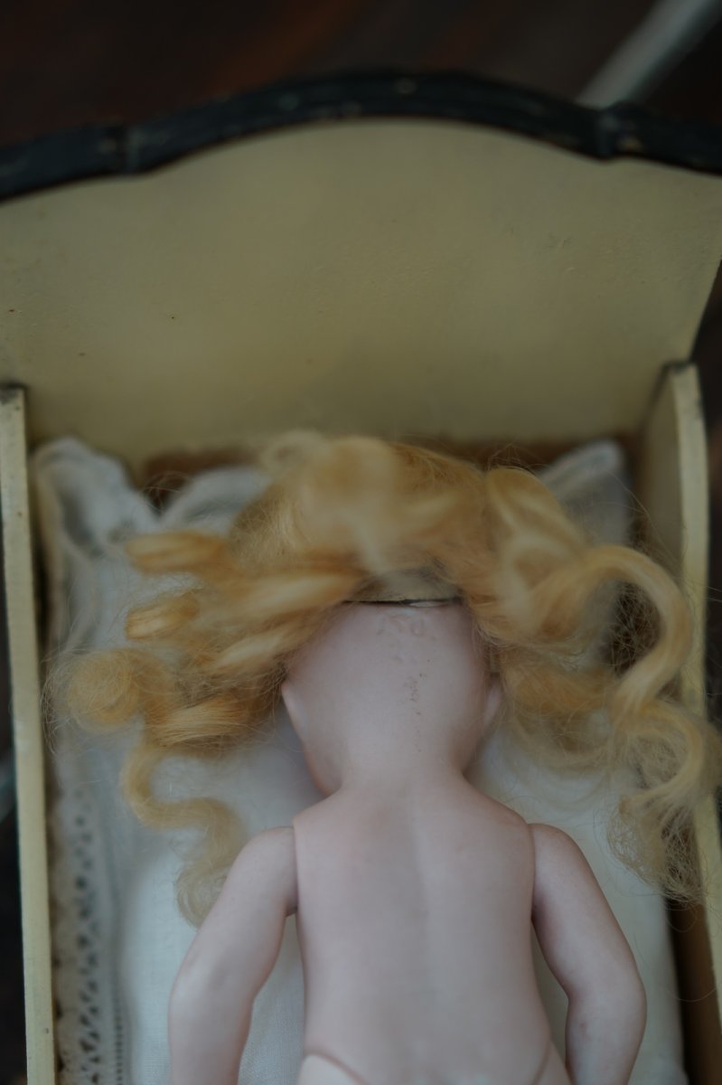 画像10: Kestner all bisque // Sleep eyes // Blue socks //7.5in (10)