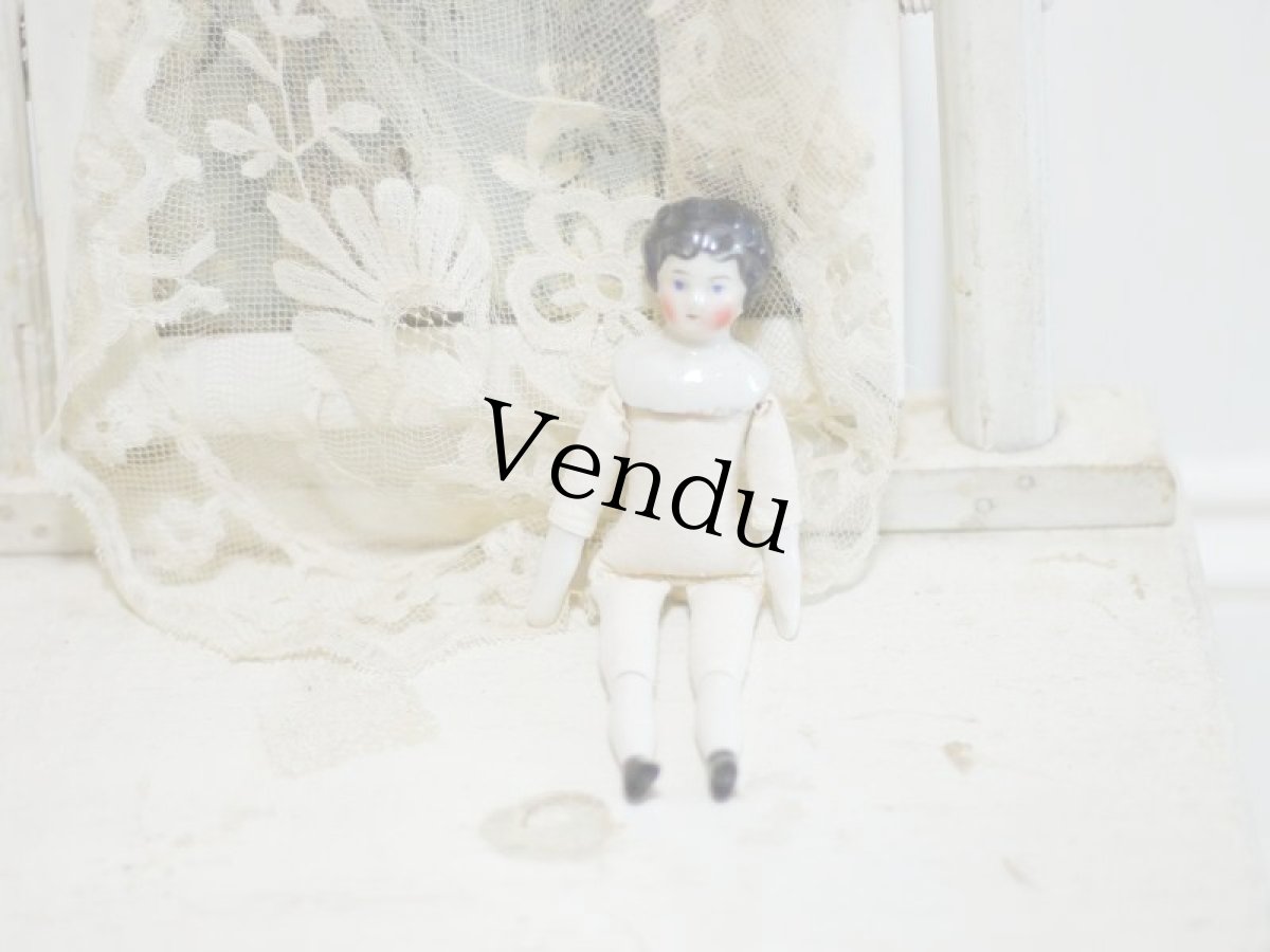 画像1: China head doll //5in (1)