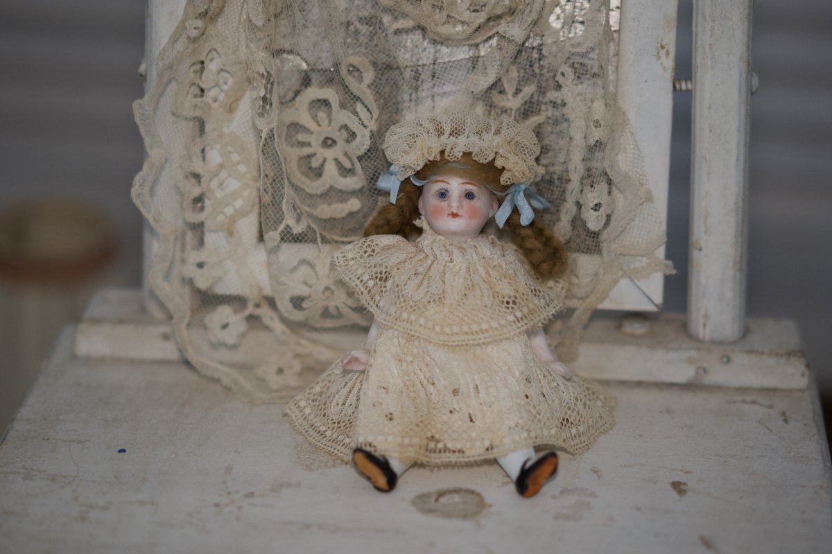 画像3: all bisque doll // mignonette // 5in. (3)