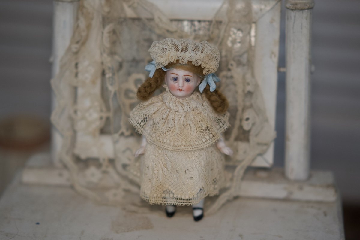 画像2: all bisque doll // mignonette // 5in. (2)