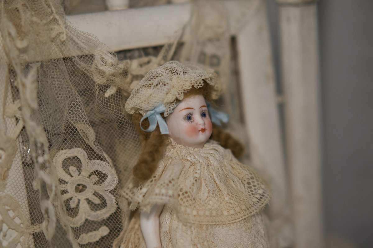 画像4: all bisque doll // mignonette // 5in. (4)