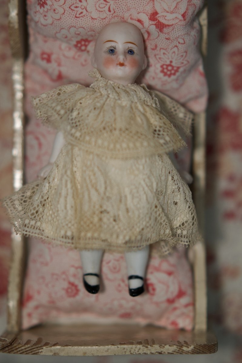 画像7: all bisque doll // mignonette // 5in. (7)
