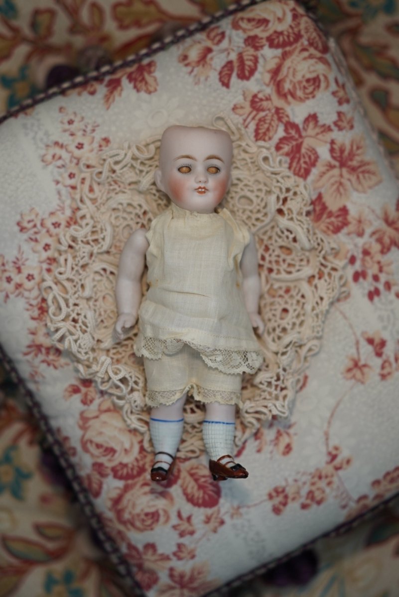 画像9: Kestner all bisque // Sleep eyes //7in (9)