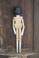 画像2: Wooden Peg Doll A//11.2in (2)