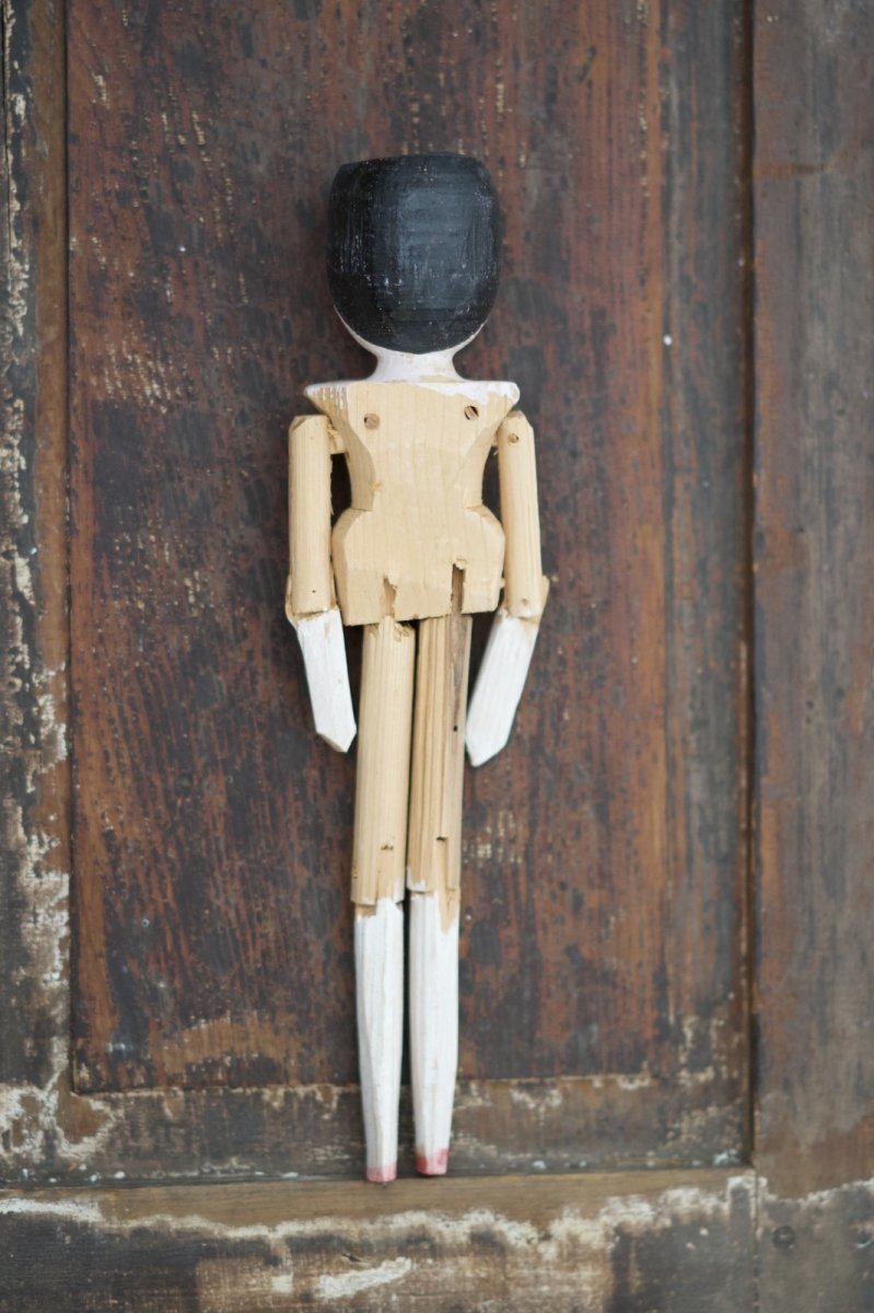 画像2: Wooden Peg Doll B //11in (2)