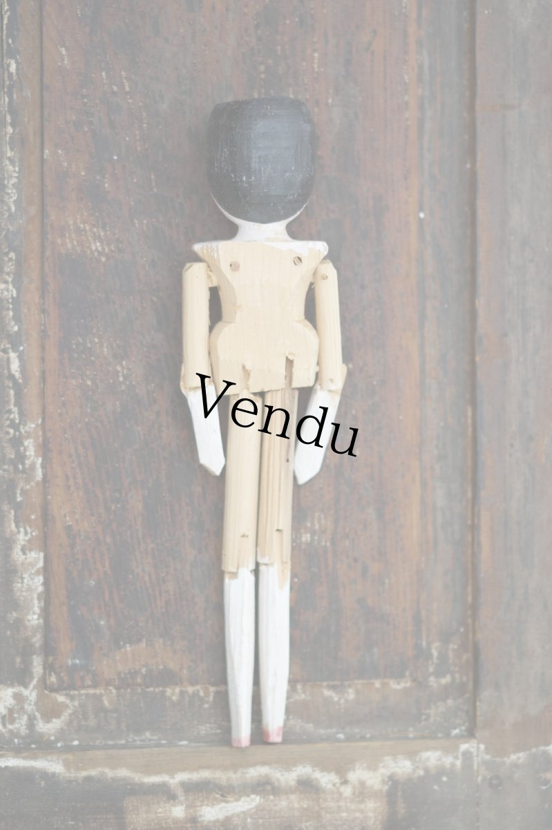 画像2: Wooden Peg Doll B //11in (2)