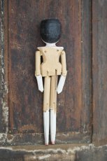 画像2: Wooden Peg Doll B //11in (2)