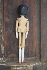画像2: Wooden Peg Doll G//11.8in (2)