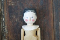画像3: Wooden Peg Doll B //11in (3)