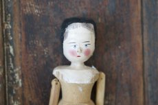 画像3: Wooden Peg Doll F//12.2in (3)