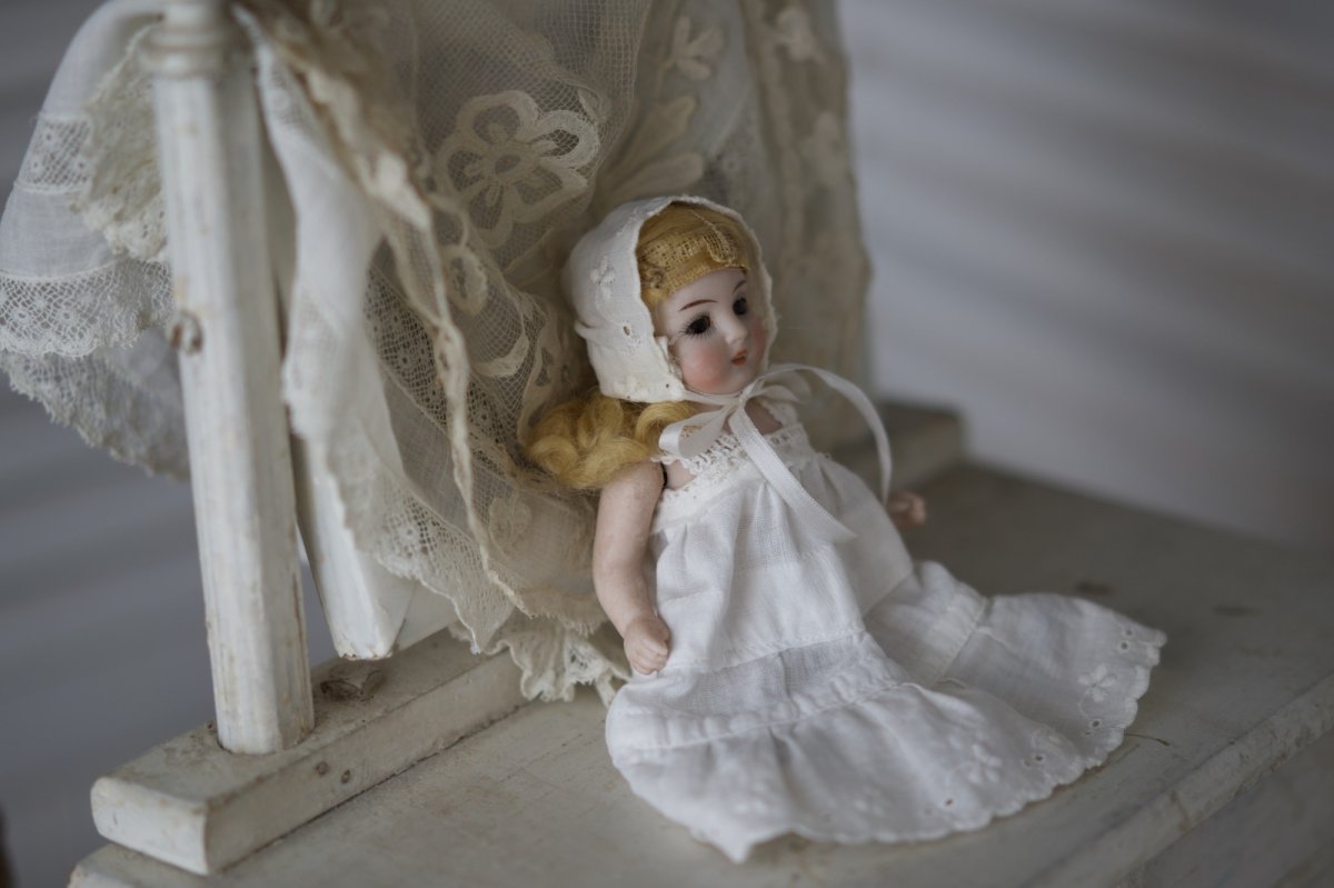 画像2: mignonette //all bisque - sleep eye// 5.5in (2)