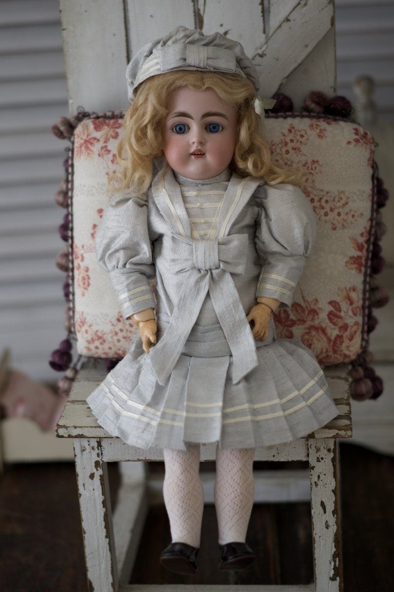 画像1: Kestner //blue sleep eyes //compo // 17in. (1)