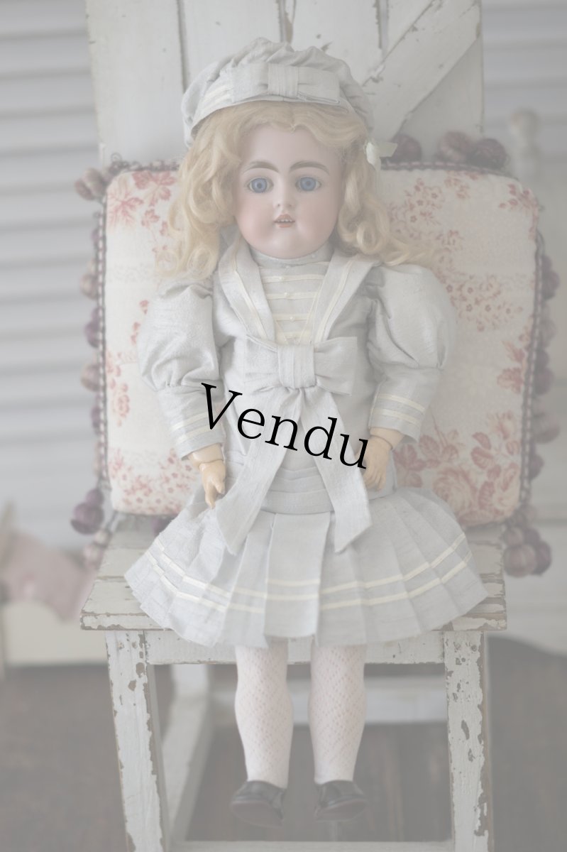 画像1: Kestner //blue sleep eyes //compo // 17in. (1)