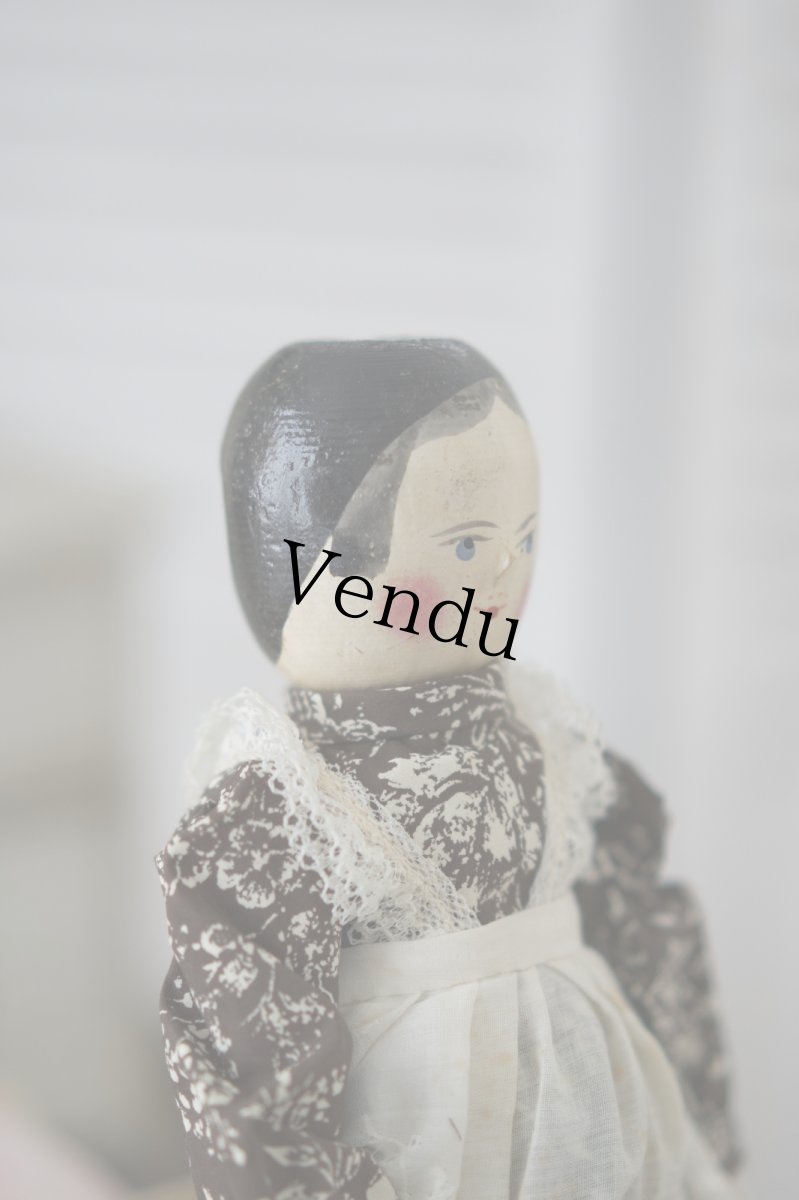 画像5: Wooden Peg Doll //11.5in (5)