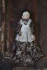 画像1: Wooden Peg Doll //11.5in (1)
