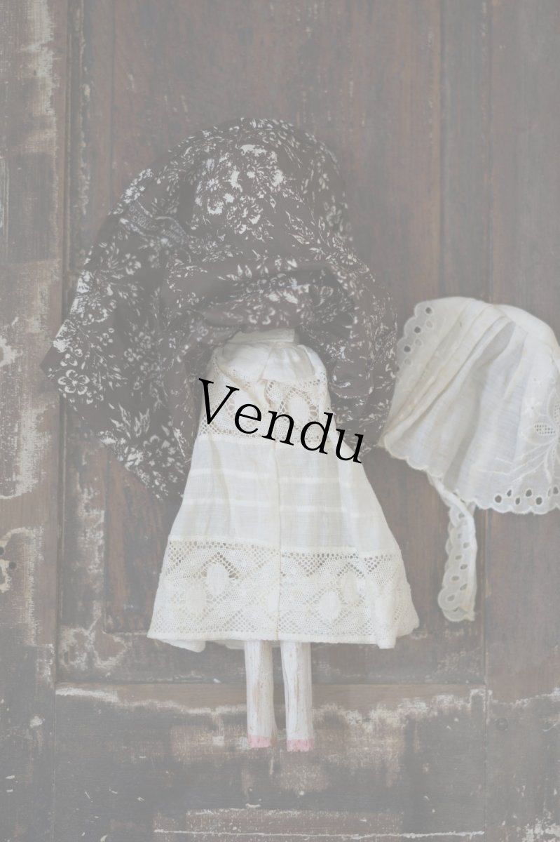 画像8: Wooden Peg Doll //11.5in (8)
