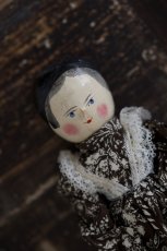 画像11: Wooden Peg Doll //11.5in (11)
