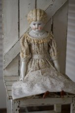 画像1: China Head Doll //Hertwig & Co.// Dorothy // blond//16.5in (1)