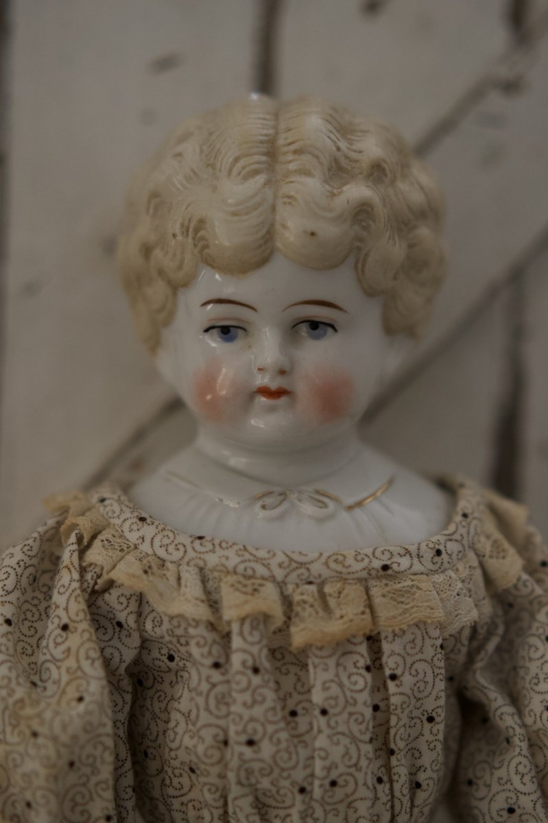 画像2: China Head Doll //Hertwig & Co.// Dorothy // blond//16.5in (2)