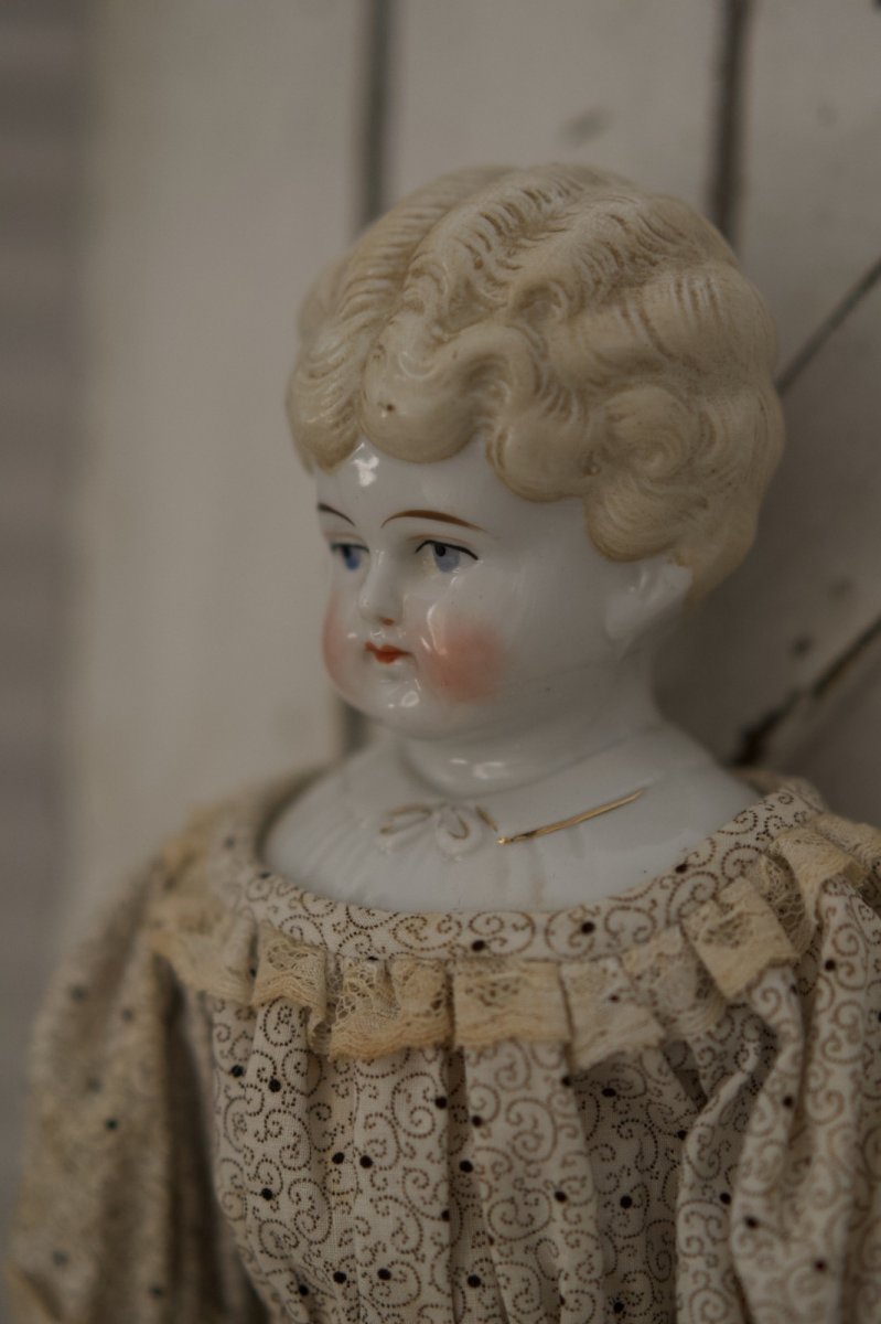 画像4: China Head Doll //Hertwig & Co.// Dorothy // blond//16.5in (4)