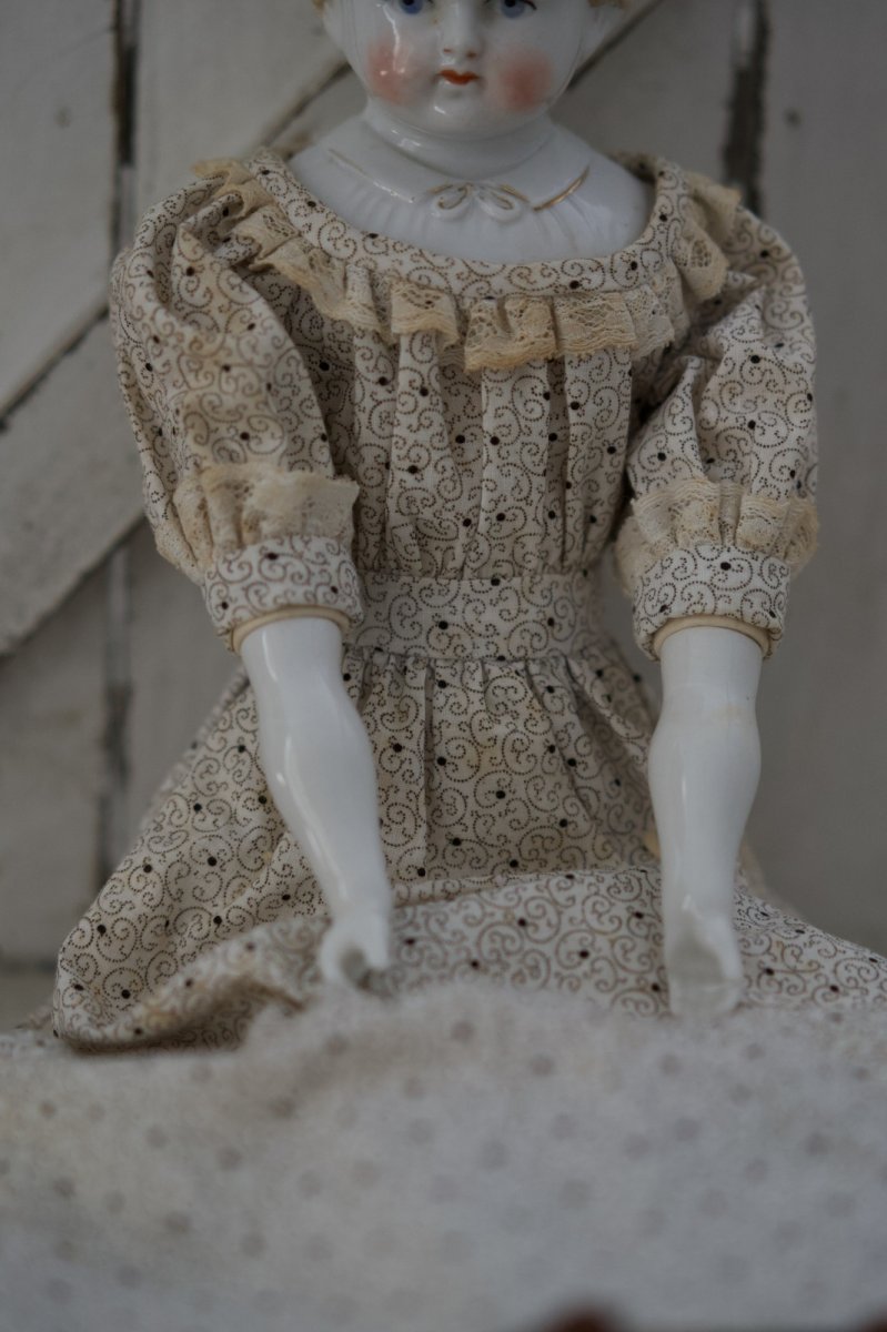 画像5: China Head Doll //Hertwig & Co.// Dorothy // blond//16.5in (5)