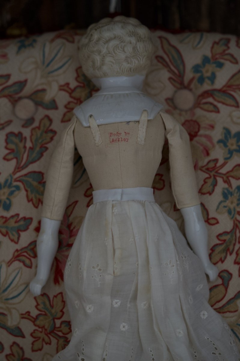 画像10: China Head Doll //Hertwig & Co.// Dorothy // blond//16.5in (10)