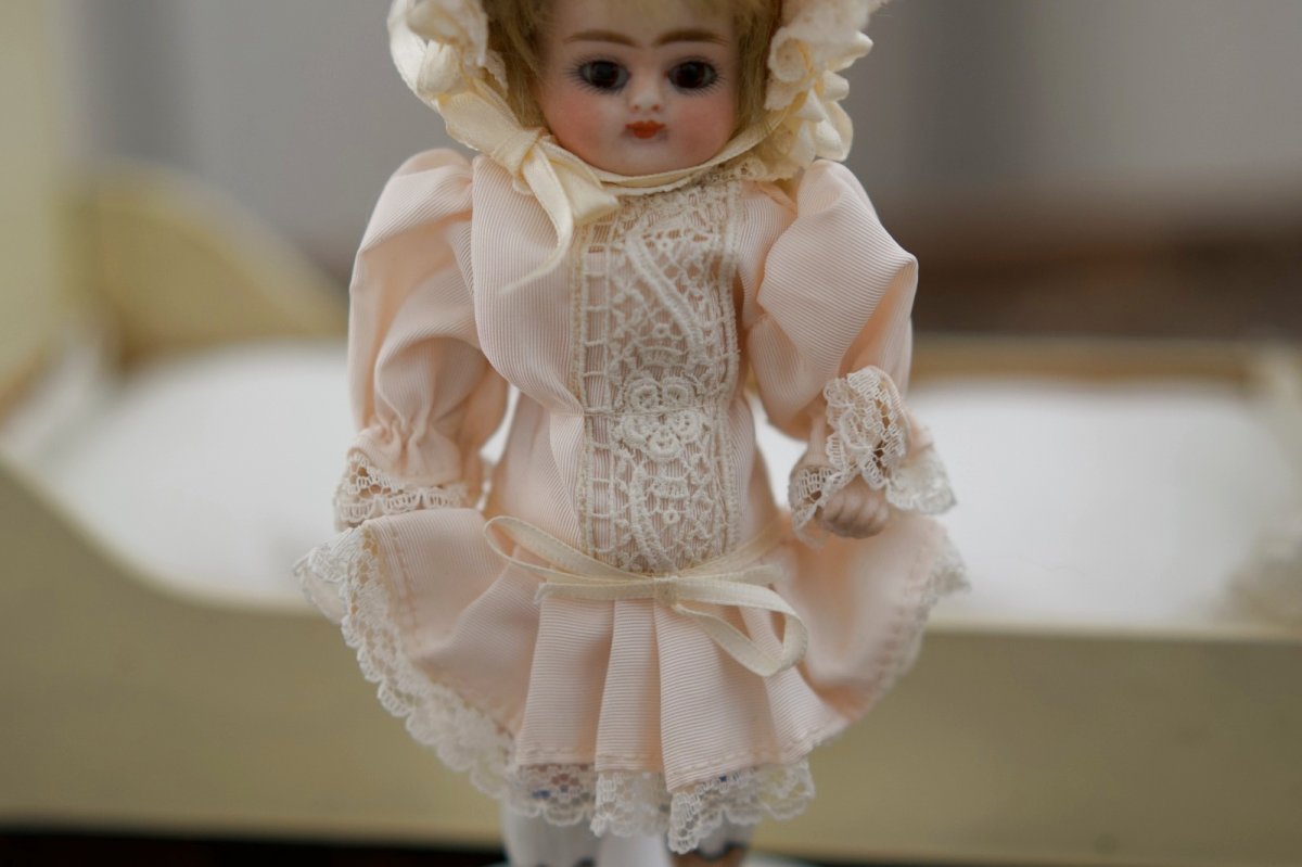 画像5: all bisque doll // mignonette //brown boots //6.5in (5)