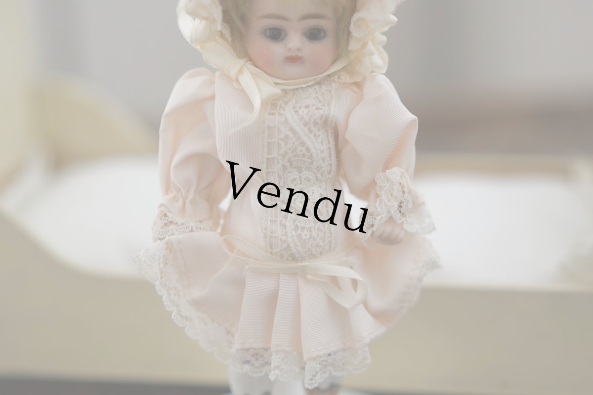 画像5: all bisque doll // mignonette //brown boots //6.5in (5)