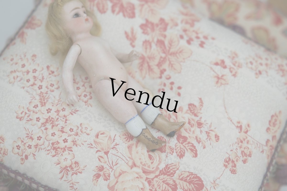 画像10: all bisque doll // mignonette //brown boots //6.5in (10)