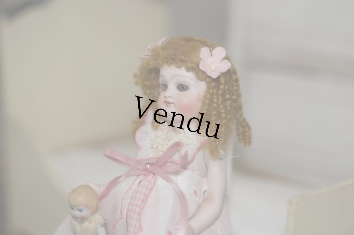 画像3: Kestner&mignonette //all bisque doll // 6.5in (3)