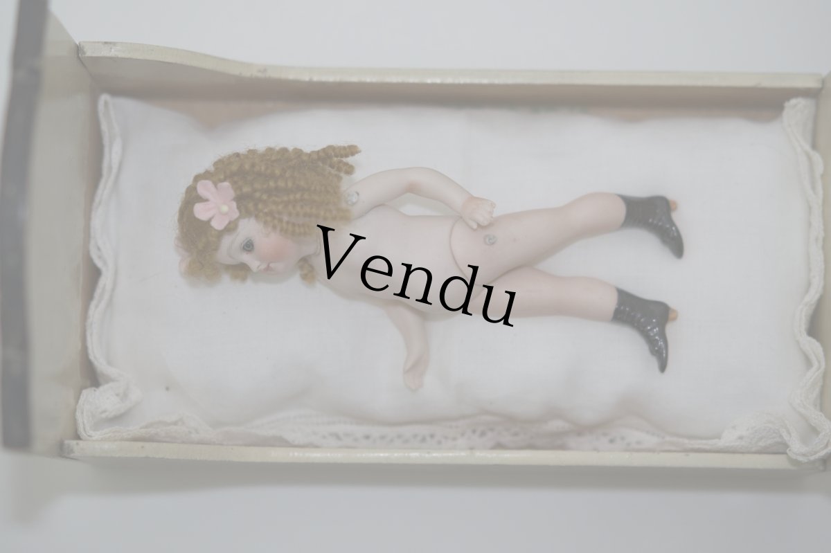 画像10: Kestner&mignonette //all bisque doll // 6.5in (10)