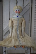 画像1: China Head Doll //blond//19in (1)