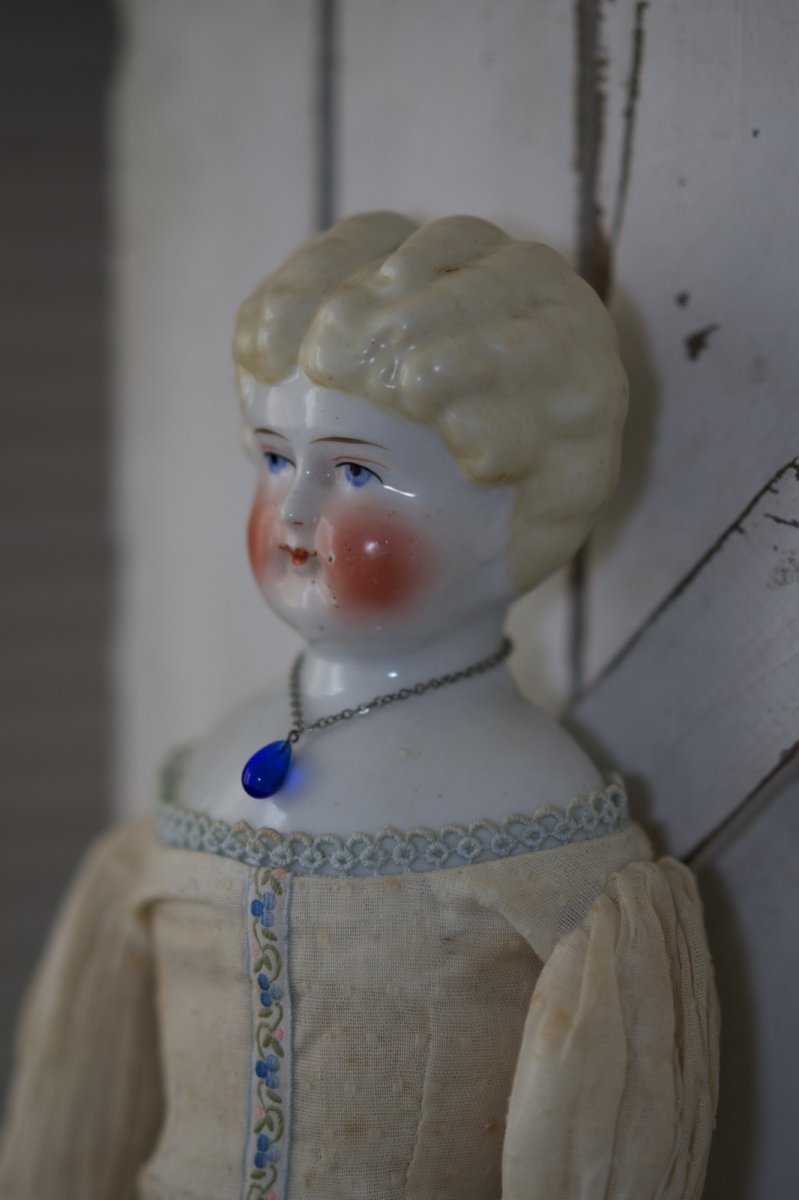 画像3: China Head Doll //blond//19in (3)