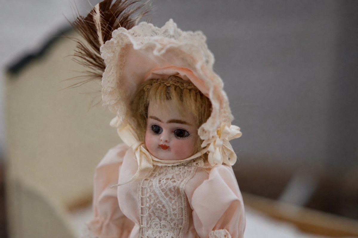 画像4: all bisque doll // mignonette //brown boots //6.5in (4)