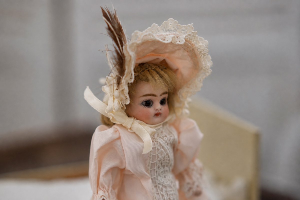 画像3: all bisque doll // mignonette //brown boots //6.5in (3)