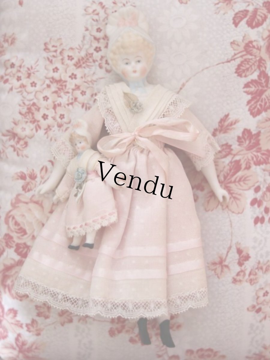 画像1: China head doll /mini set // Artist doll (1)