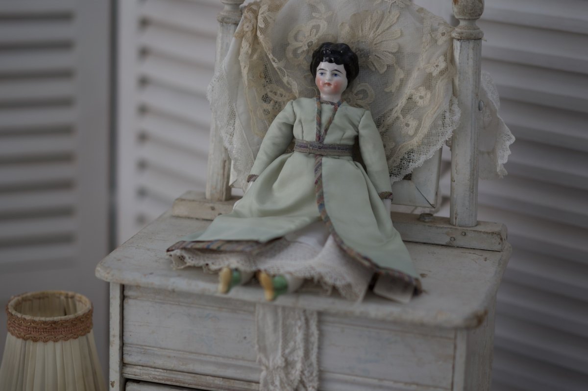 画像14: China Head Doll //10in (14)