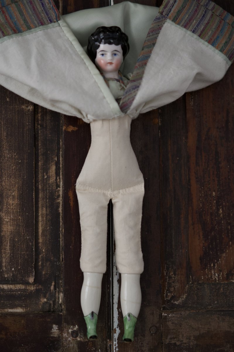 画像7: China Head Doll //10in (7)
