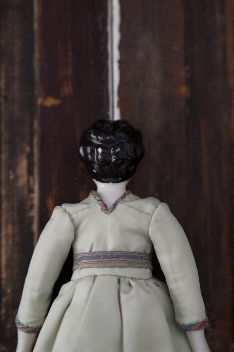 画像13: China Head Doll //10in (13)