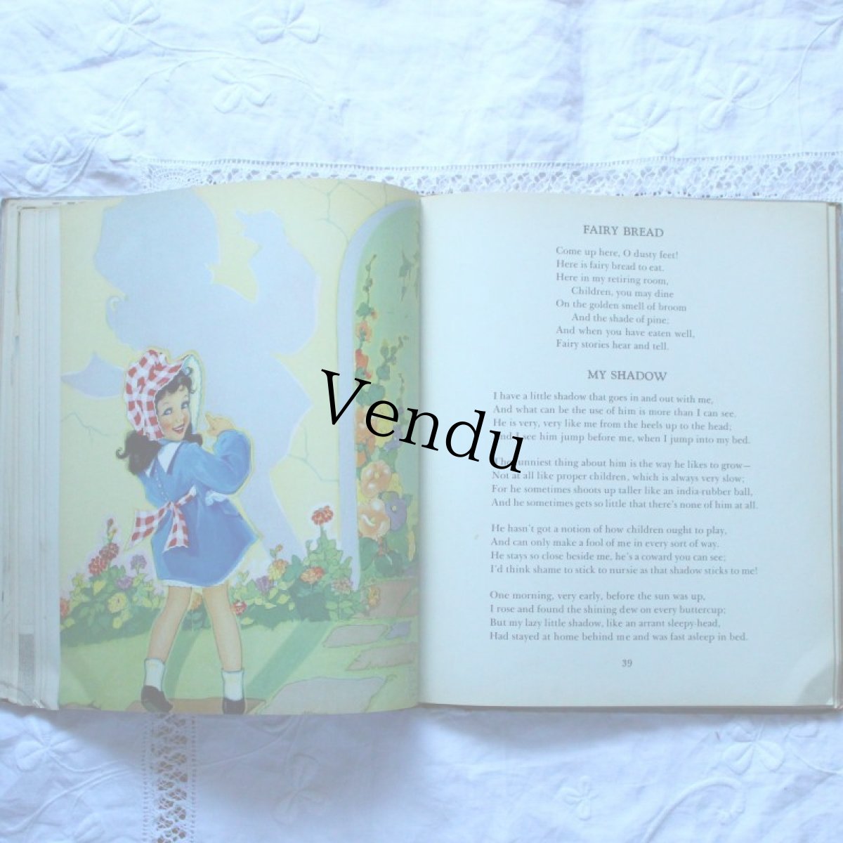 画像10: A Garden of Verses Robert Louis Stevenson Illustrator Fern Bisel Peat (10)