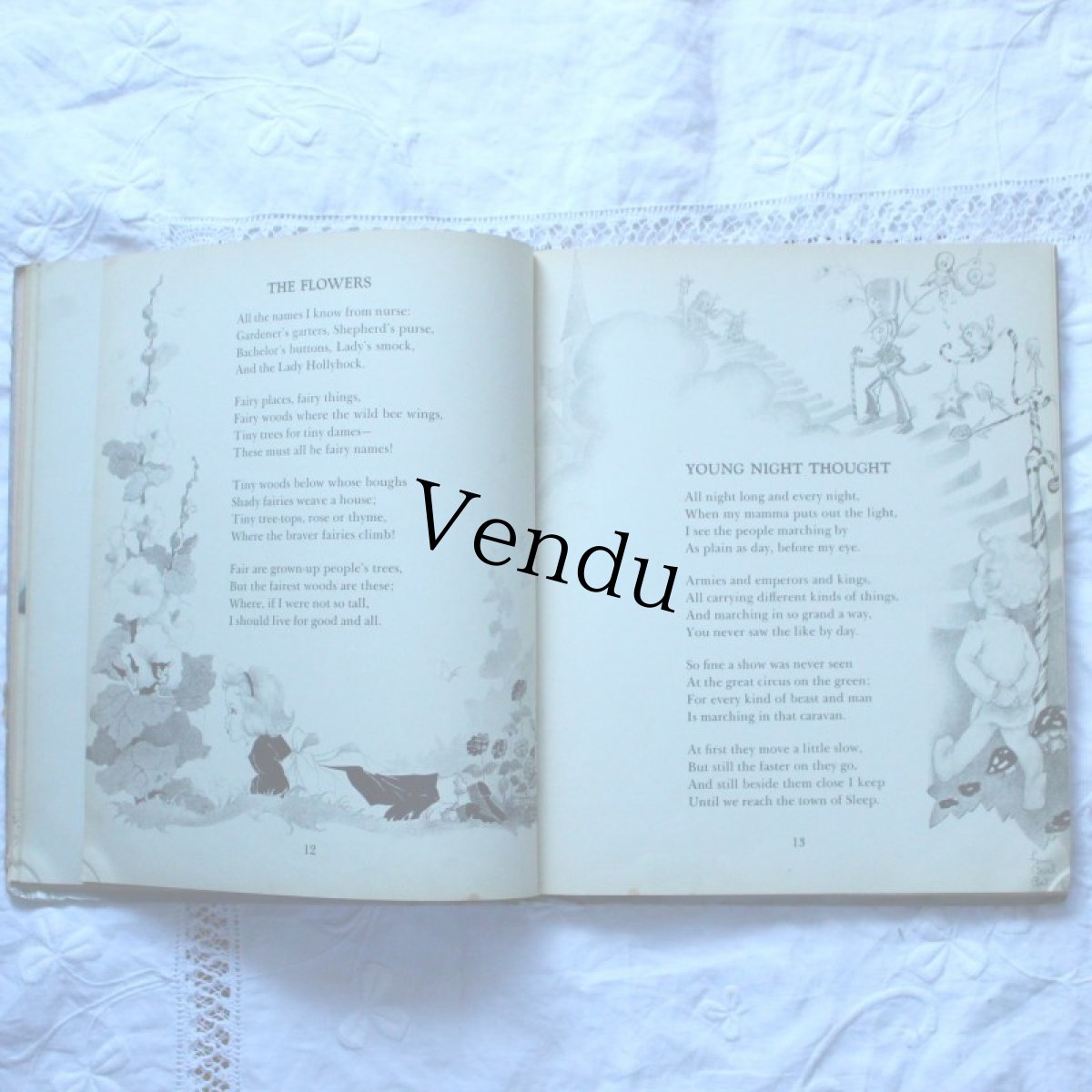 画像5: A Garden of Verses Robert Louis Stevenson Illustrator Fern Bisel Peat (5)