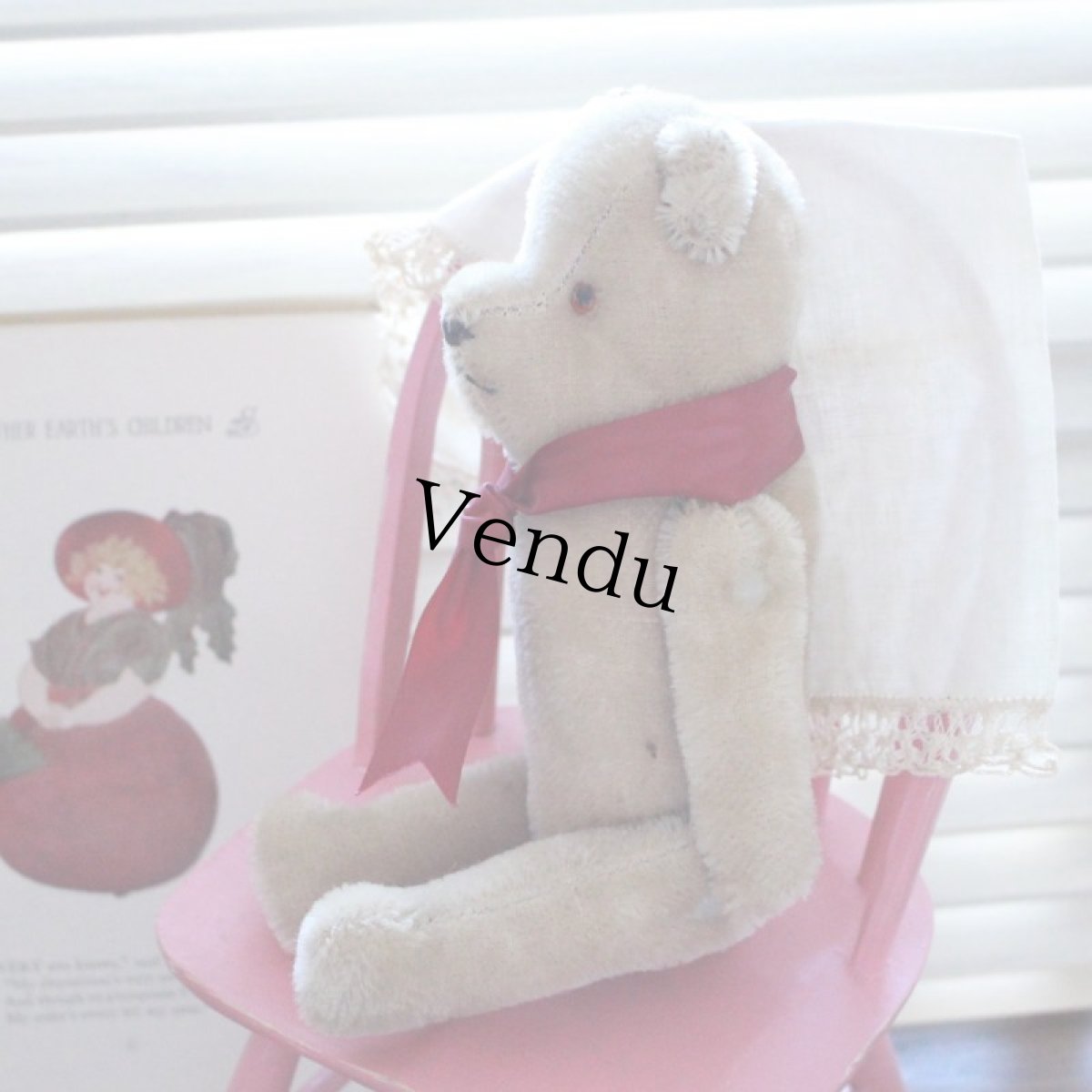 画像5: アンティークフレンチテディベア＊ (5)